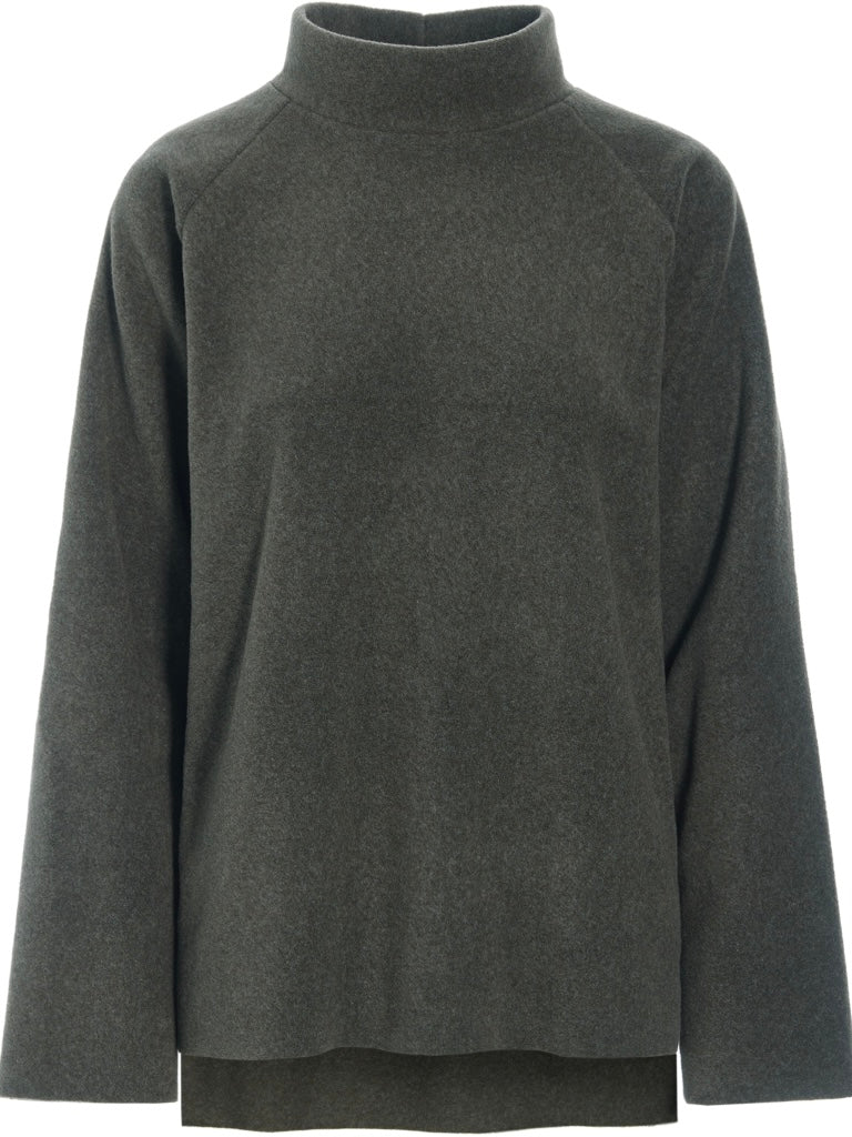 Fleece Pullover 1460 Stehkragen, in 2 Farben