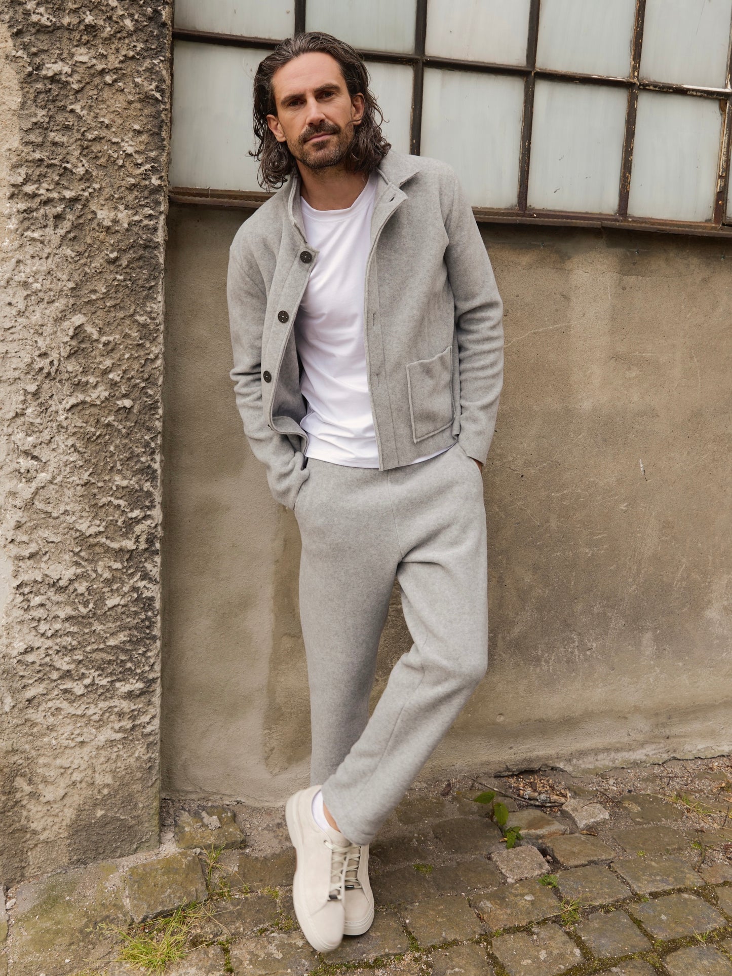 Herren Fleece Cardigan 1049C, in mehreren Farben