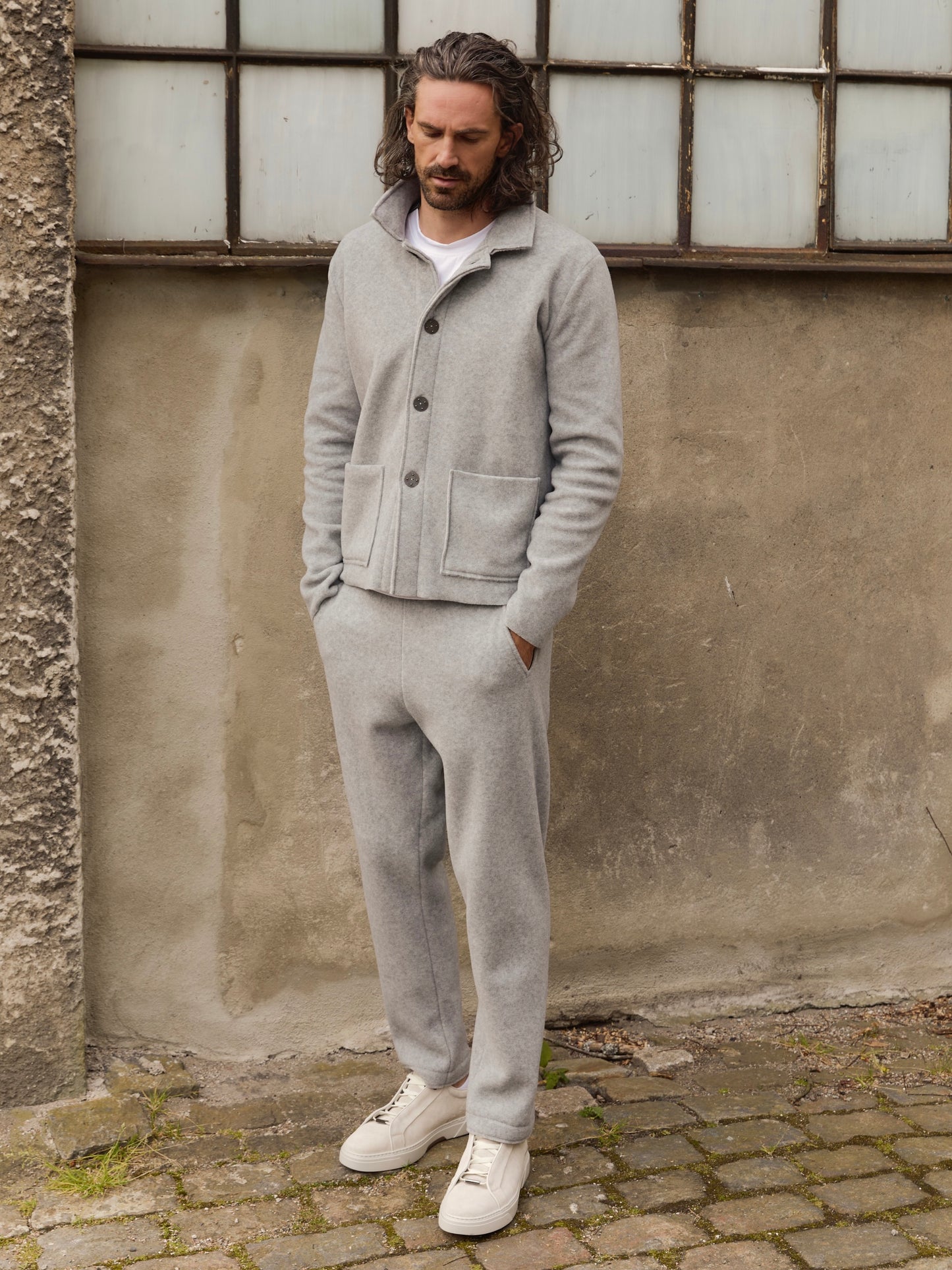 Herren Fleece Cardigan 1049C, in mehreren Farben