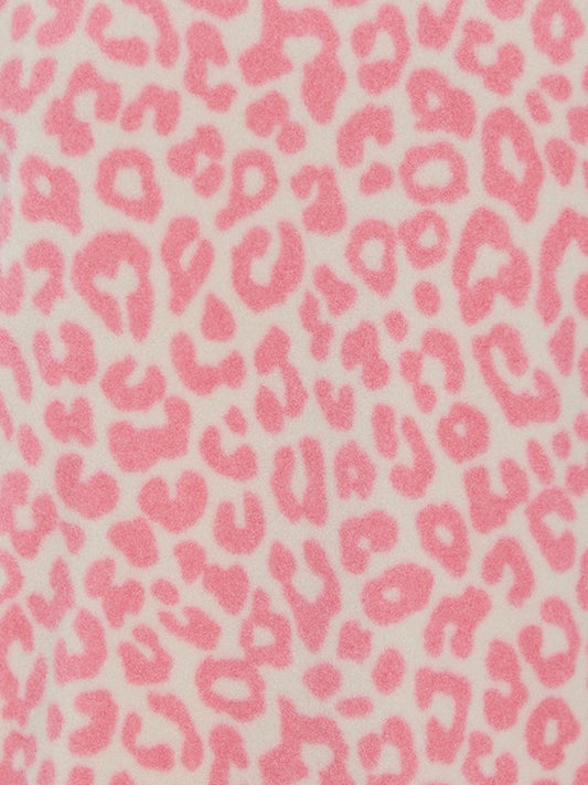 Fleece Schal TRIANGLE 4051P pink leo