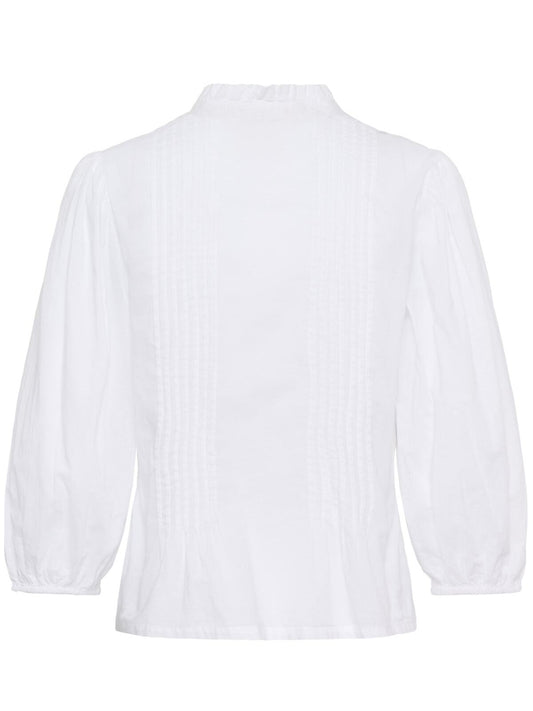Blusenshirt Brith PW bright white