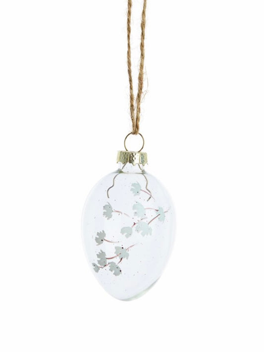 Deko Osterei Florisse helles grün H7cm