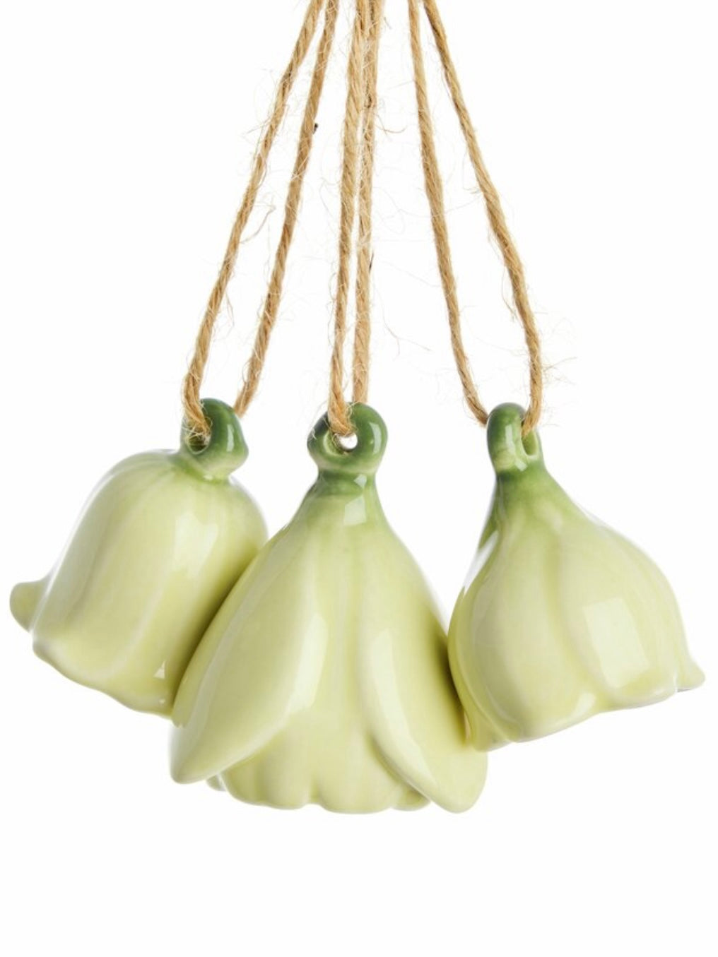 Deko-Anhänger Dehlia Keramik 3er Set, in 4 Farben