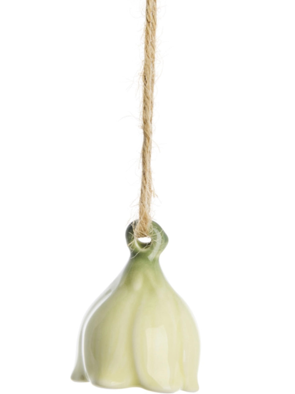 Deko-Anhänger Dehlia Keramik 3er Set, in 4 Farben