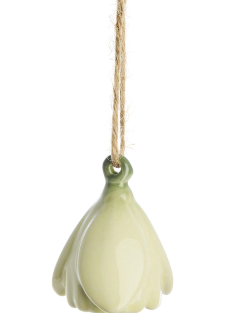 Deko-Anhänger Dehlia Keramik 3er Set, in 4 Farben