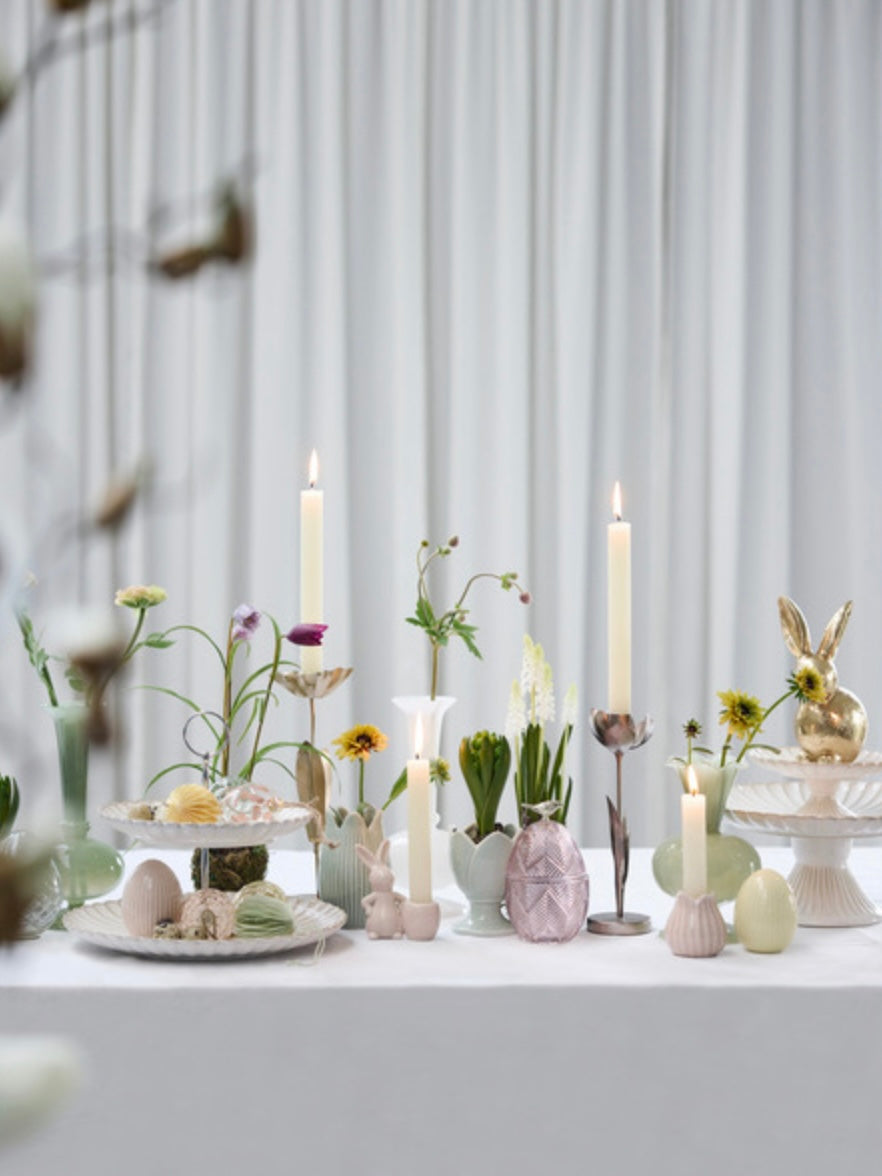Kerzenhalter Dissia mit Osterhase, in 4 Farben