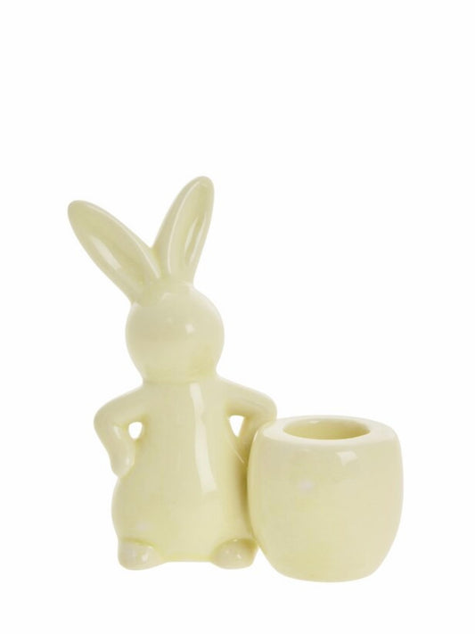 Kerzenhalter Dissia mit Osterhase, in 4 Farben