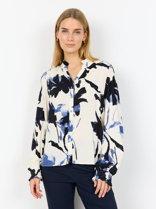 Bluse SC-Bene 1 navy/creme