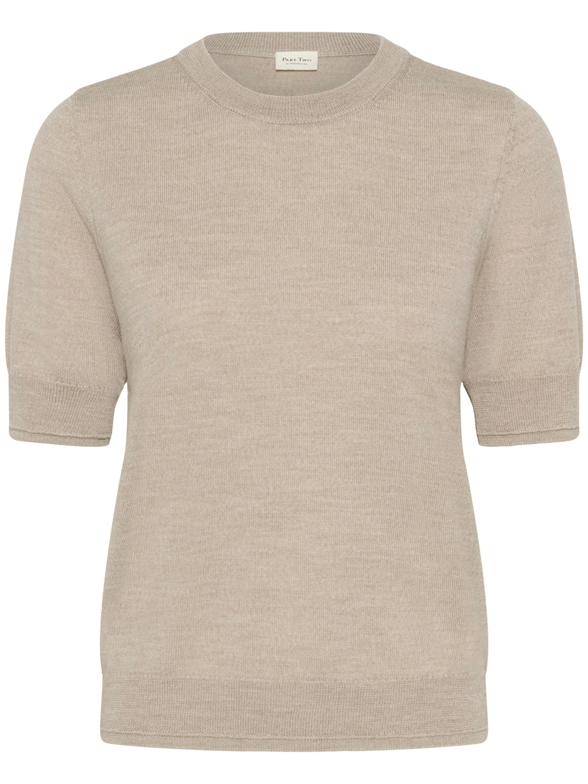 Halbarmpullover Natanya PW light camel melange