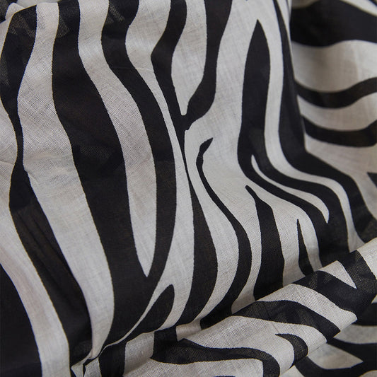 Modeschal Hedda beige/schwarz