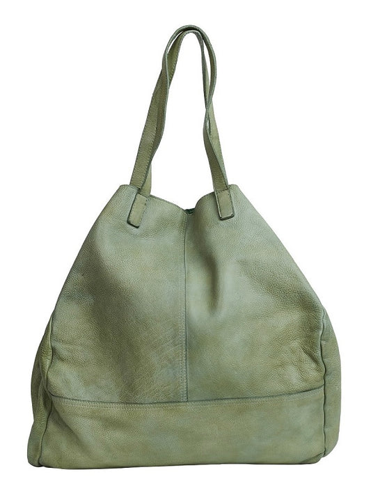 Ledertasche Hailee hellgrün