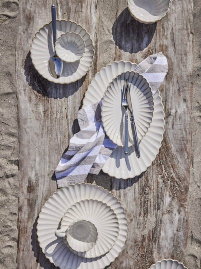 Frühstücksschale Camille cremeweiß