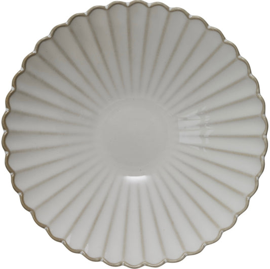 Gebäckschale Camille cremeweiß