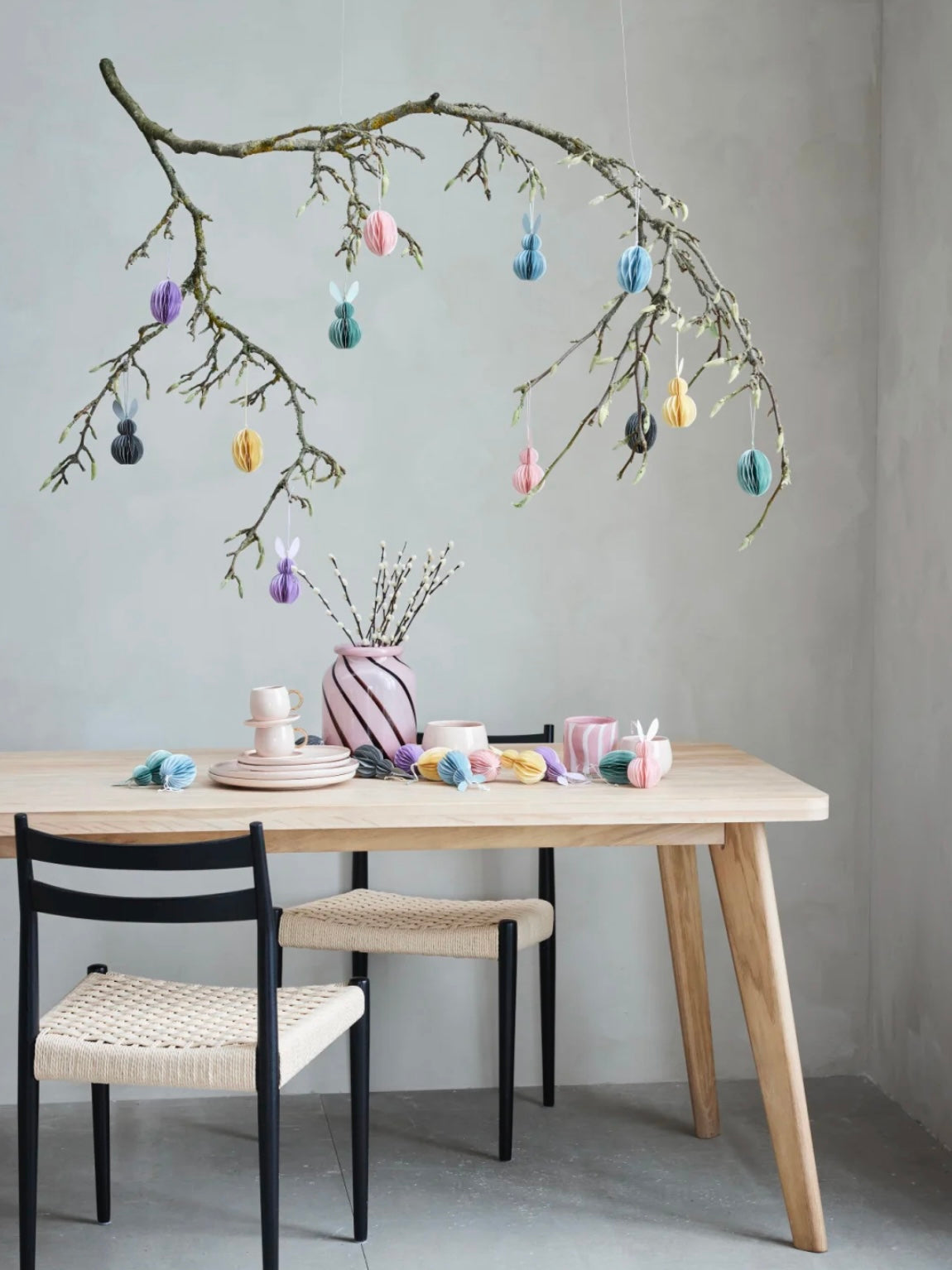 Deko Papieranhänger Parillia Osterhase, in vielen Farben
