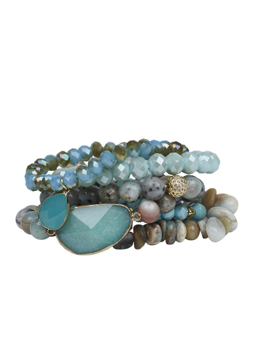 Armband Poppy türkis