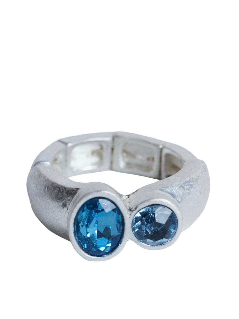 Ring Ira silberfarben, in 5 Farben