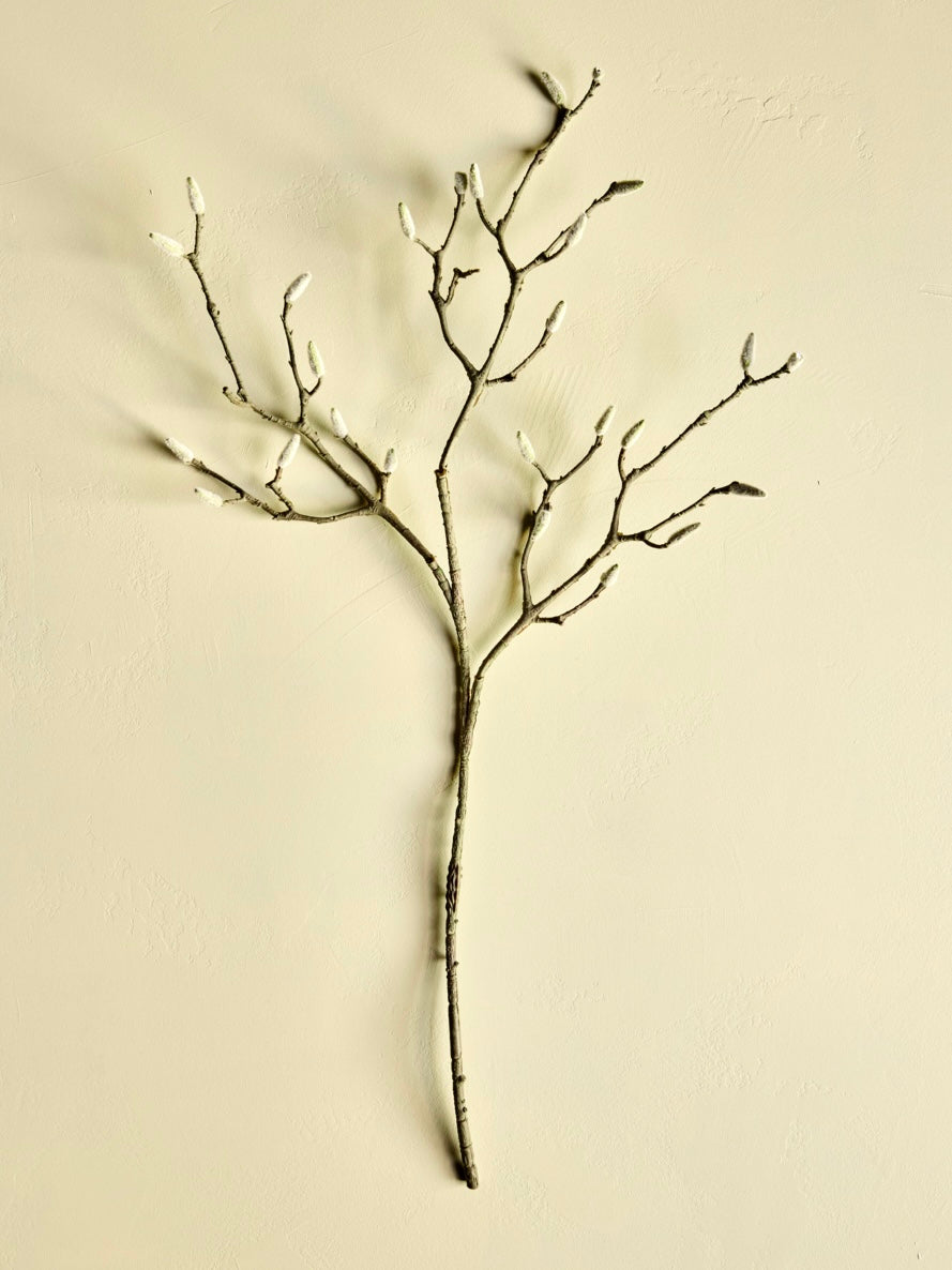 Kunstzweig HDMagnolia weiß 95cm