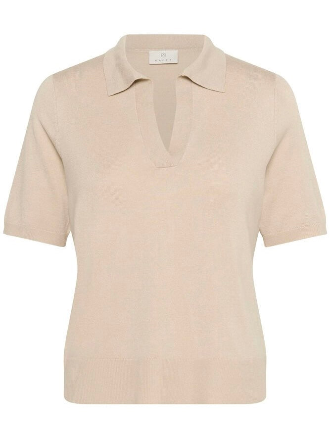 Pullover Lizza KA V-neck Polo feather gray