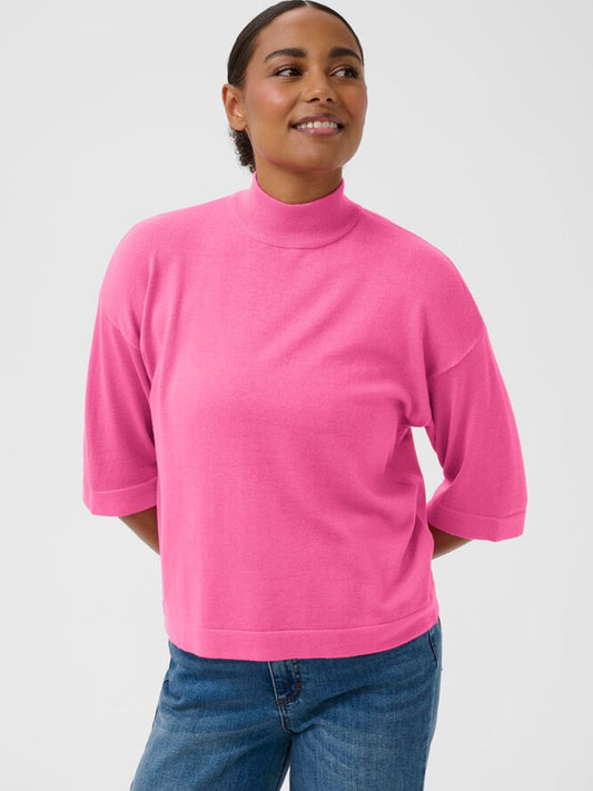 Pullover Lizza KA turtleneck pink power