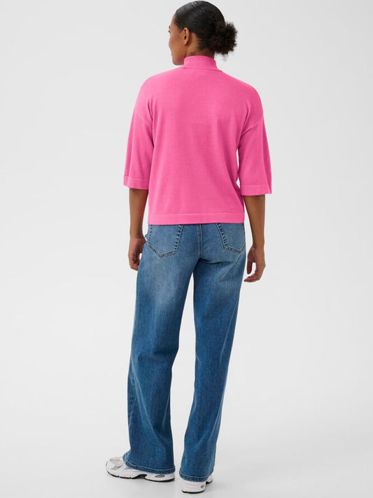Pullover Lizza KA turtleneck pink power
