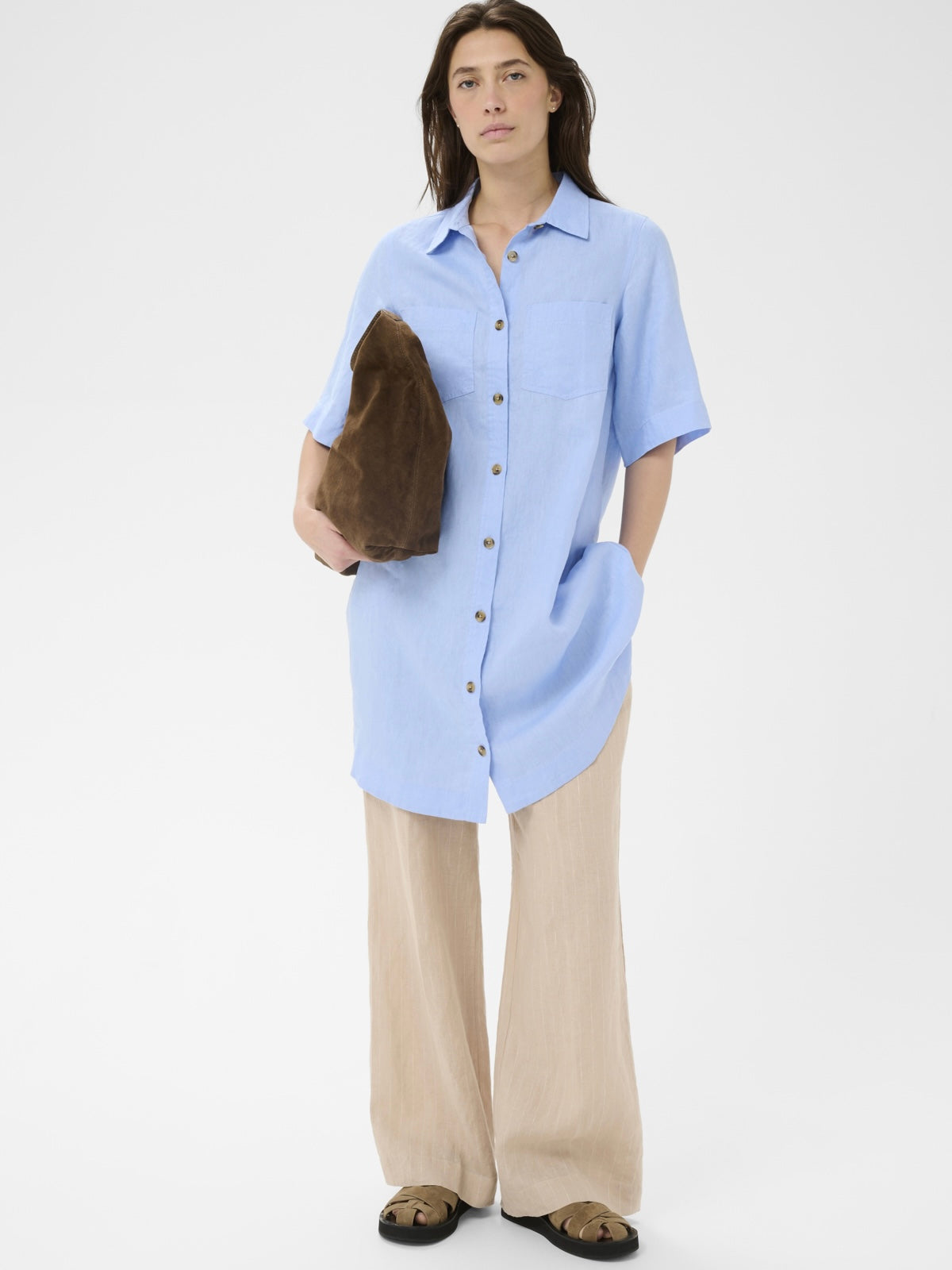 Hemdblusenkleid Sardiae PW, in 2 Farben