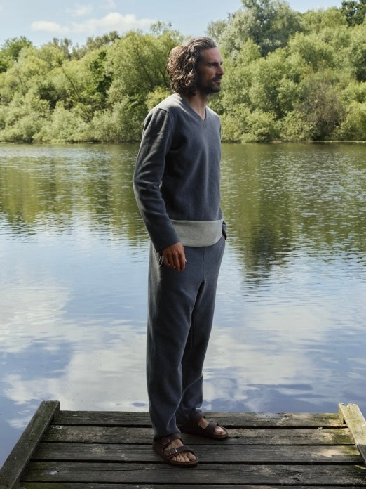 Herren Fleece JOGGING PANTS 1017C, in 2 Farben