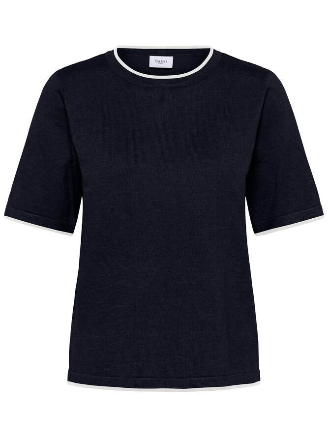 Pullover Mila SZ Contrast Stripe night sky