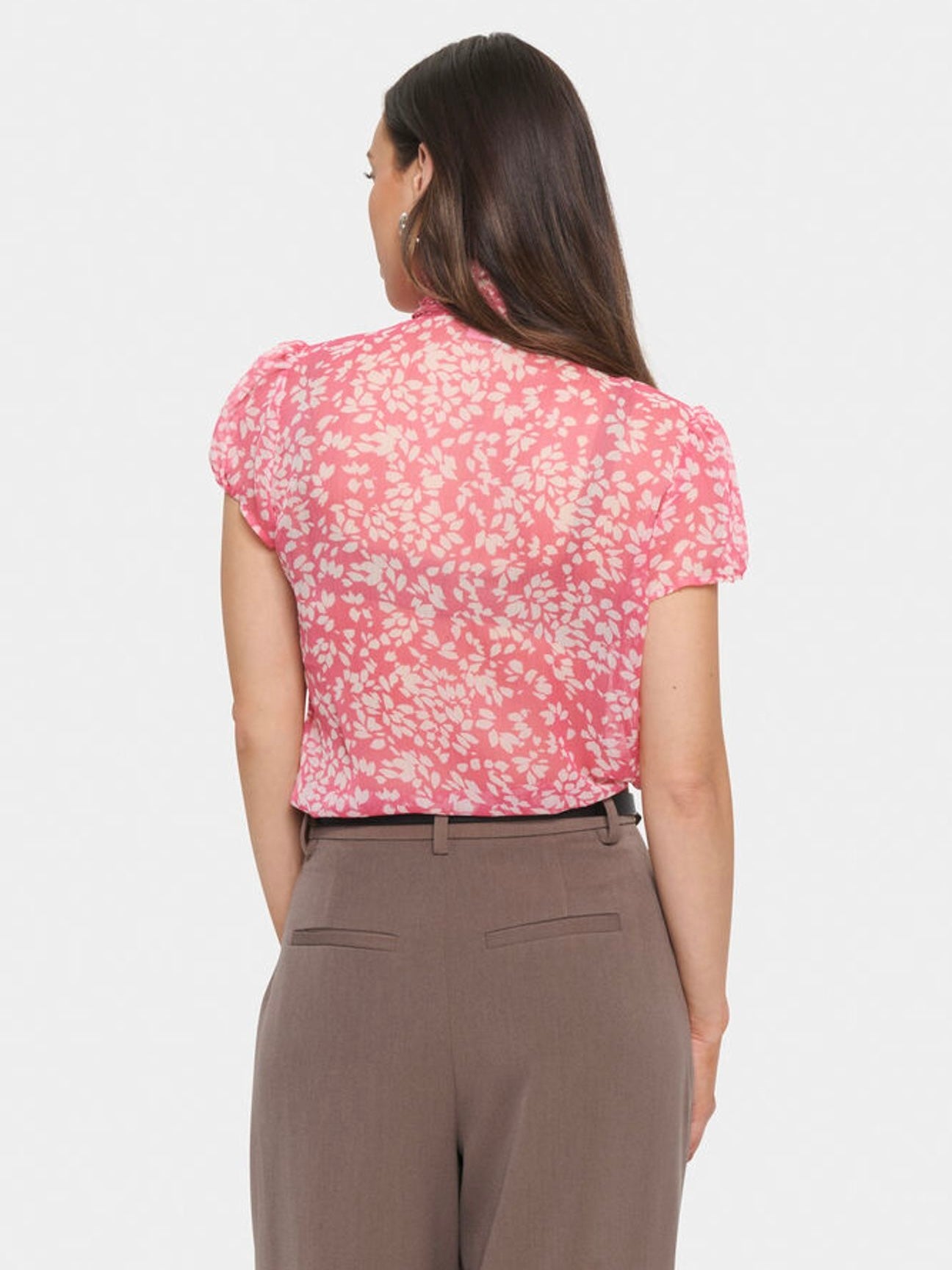 Bluse Lilja SZ Crinkle Fruit Dove Blooming