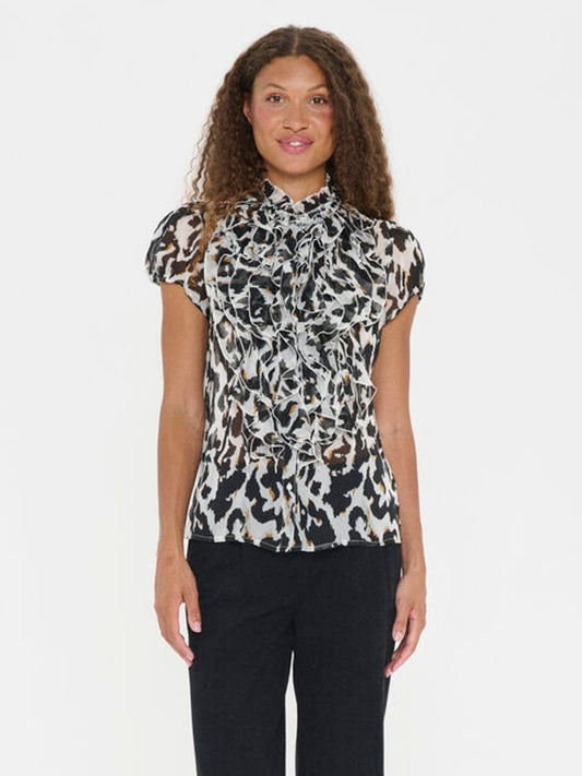 Bluse Lilja SZ Crinkle Orchid Painted Leo