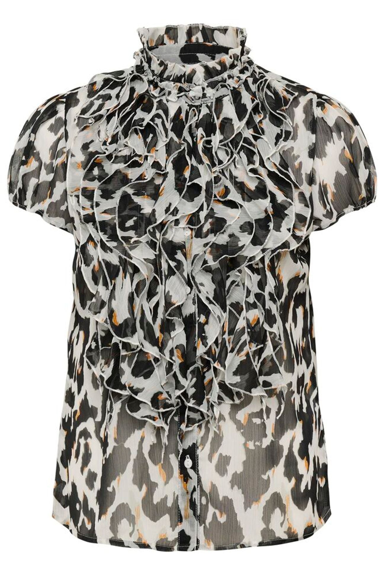 Bluse Lilja SZ Crinkle Orchid Painted Leo