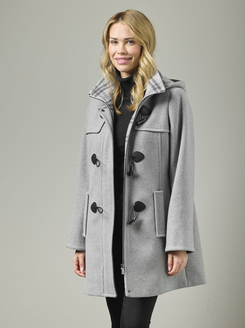 Dufflecoat Sophie light grey