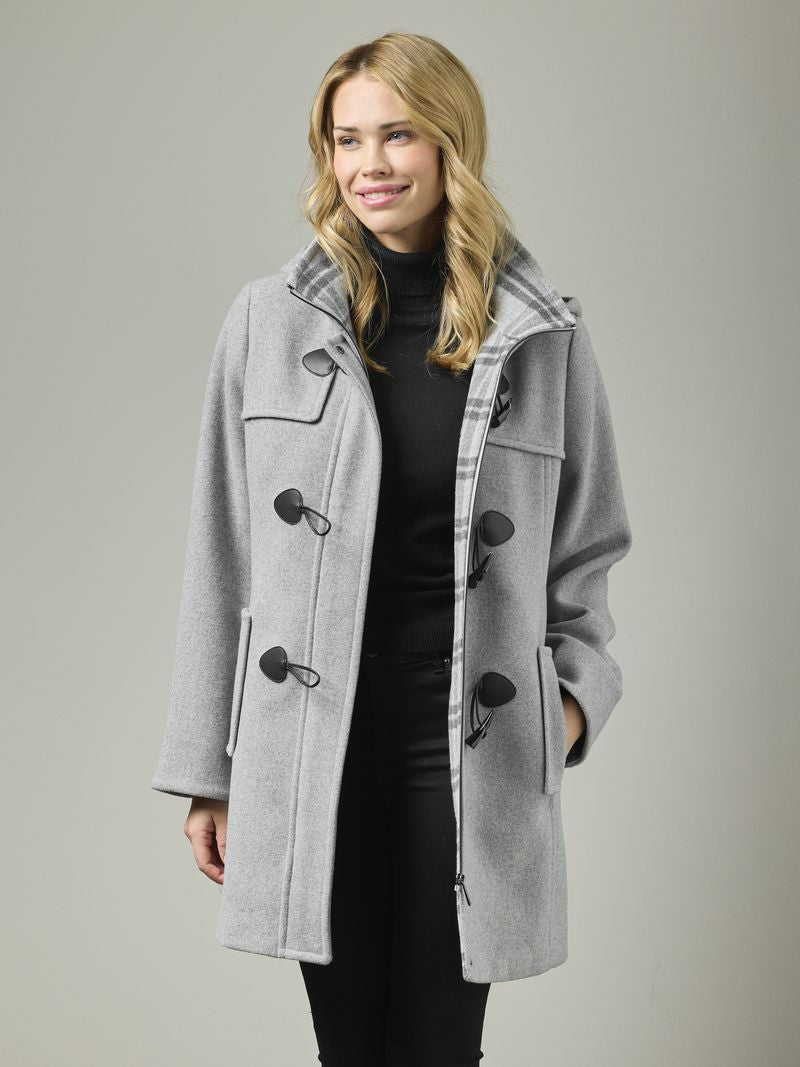 Dufflecoat Sophie light grey
