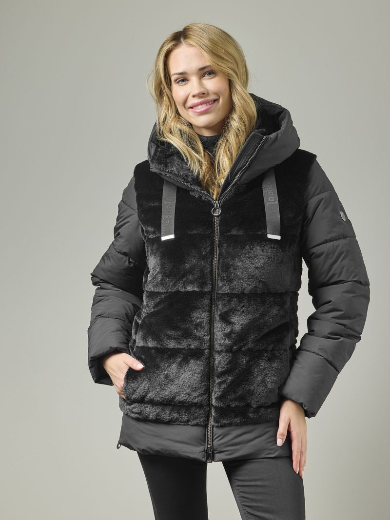 Outdoorjacke Priscilla schwarz