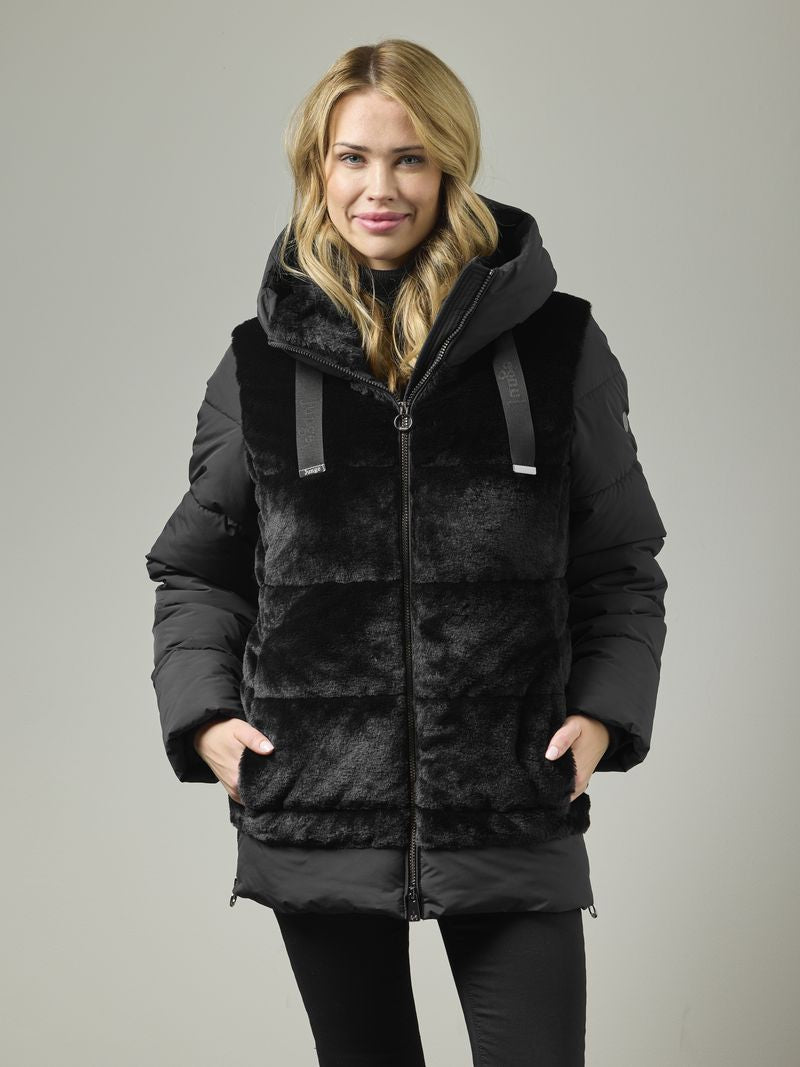 Outdoorjacke Priscilla schwarz