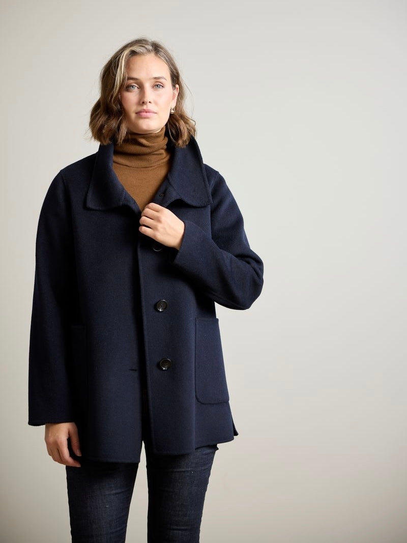 Wolljacke Oline navy