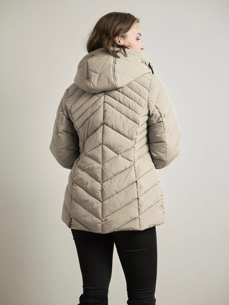 Steppjacke Oda beige