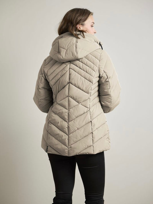 Steppjacke Oda beige