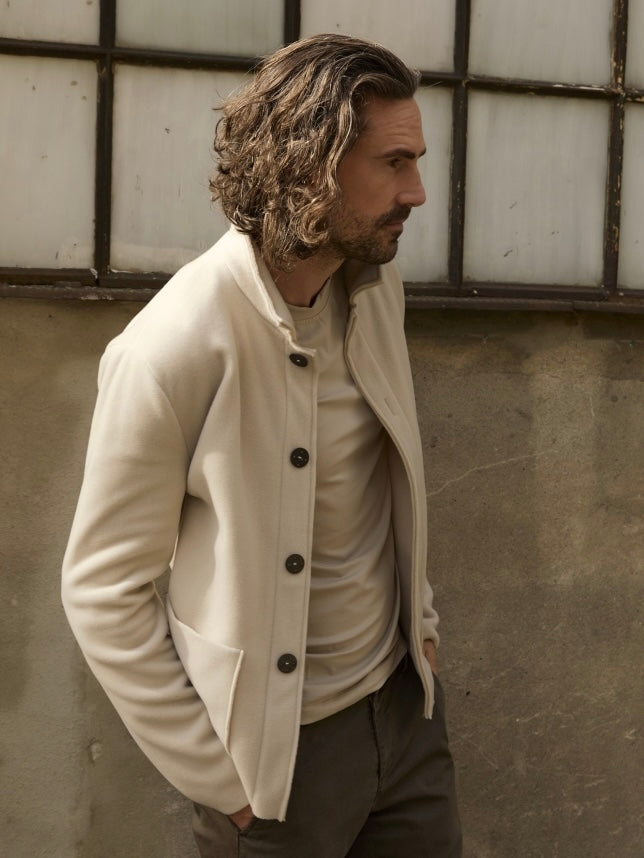 Herren Fleece Cardigan 1049C, in mehreren Farben