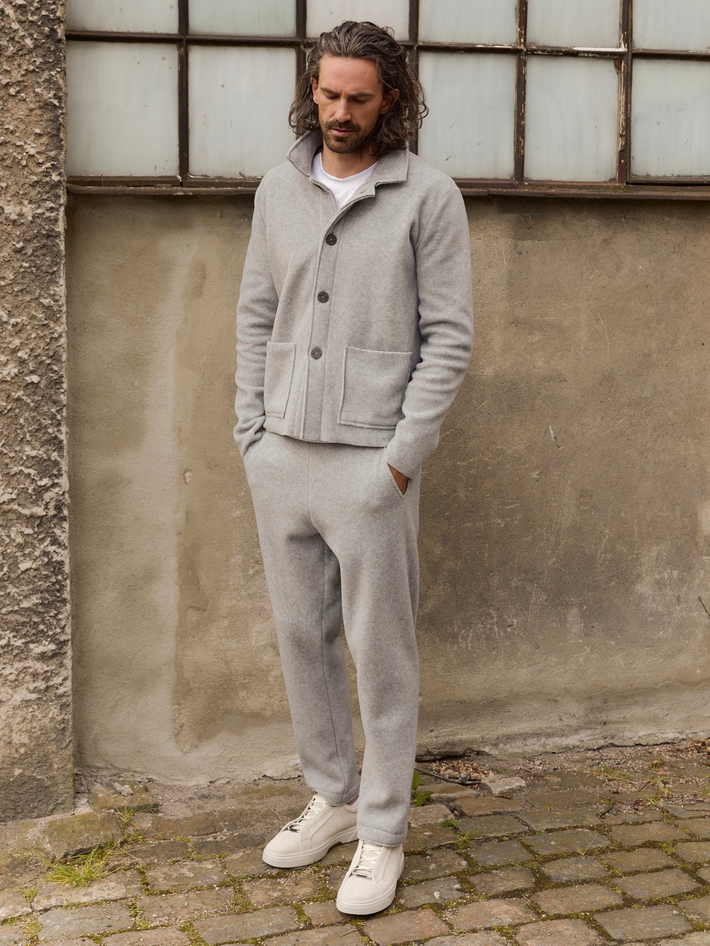 Herren Fleece Cardigan 1049C, in mehreren Farben