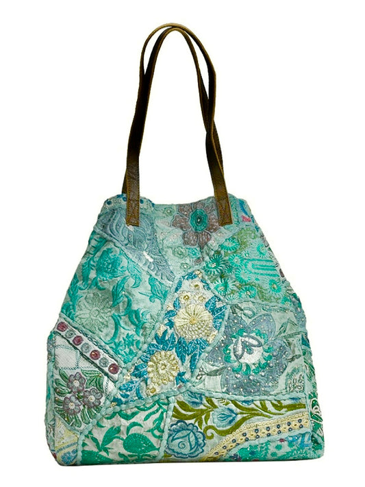 Schultertasche Ritikka light green