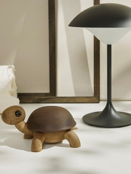 Holzfigur Schildkröte Slowy