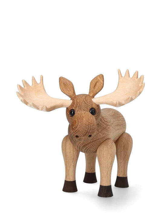 Holzfigur Elch Harald