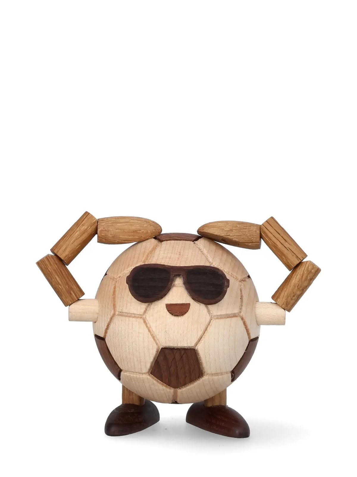 Holzfigur Fußball Billy Ball
