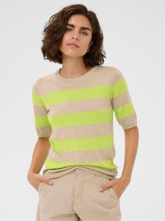 Pullover Lizza KA feather gray/lime