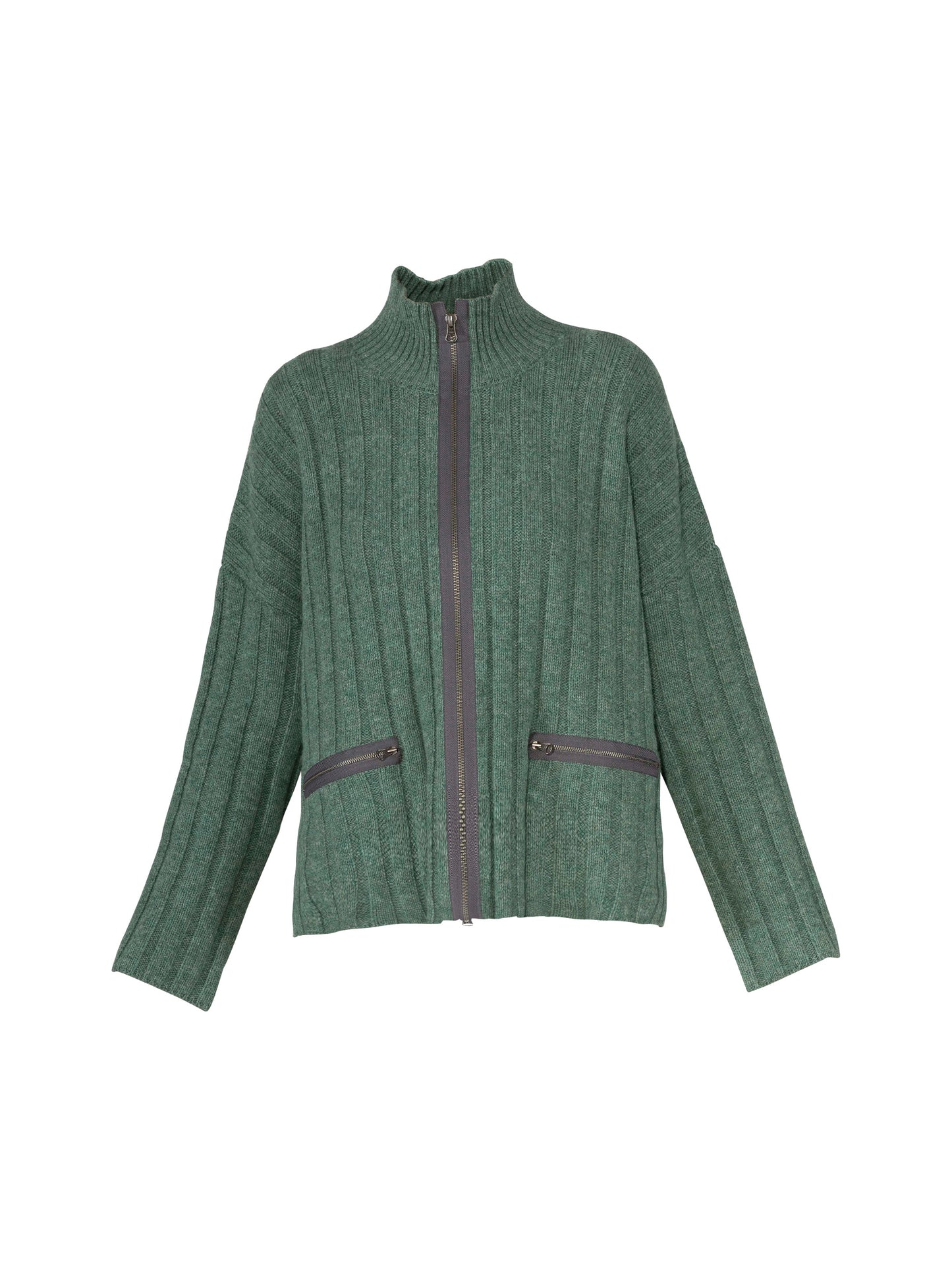 Strickjacke Melodi evergreen melange
