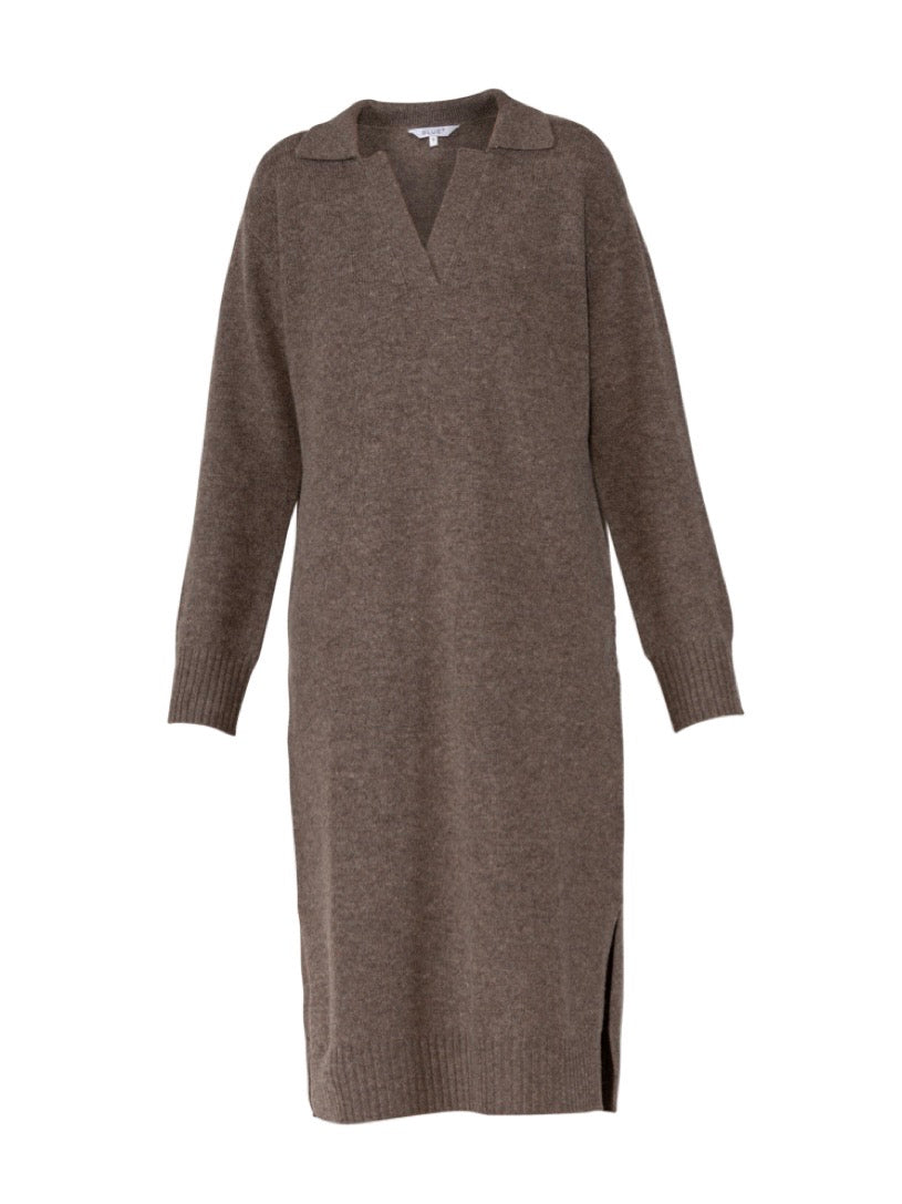 Strickkleid Mette coffee melange