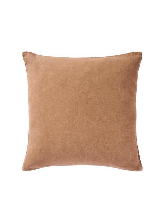 Dekokissen Leinen camel 50x50cm