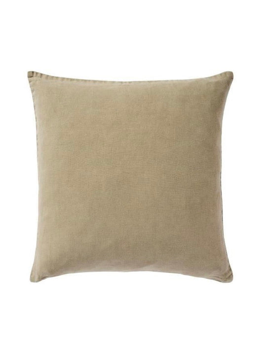 Dekokissen Leinen eucalyptus green 50x50cm