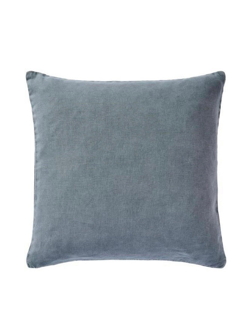 Dekokissen Leinen chalk blue 50x50cm