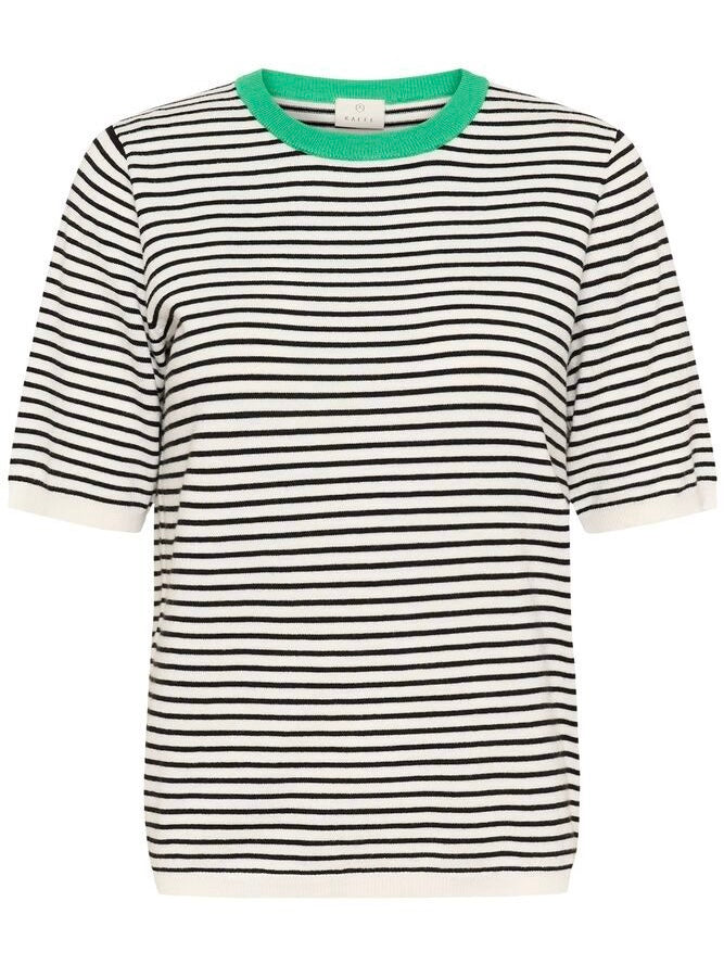 Pullover Lizza KA narrow striped chalk/black green